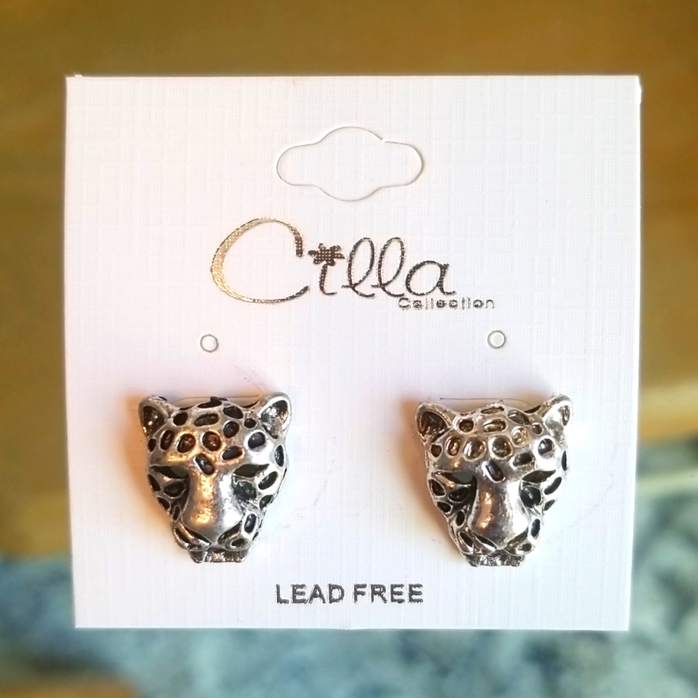 3 for $15 Cheetah Earrings
